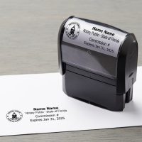 Self-Inking Stamps Notary